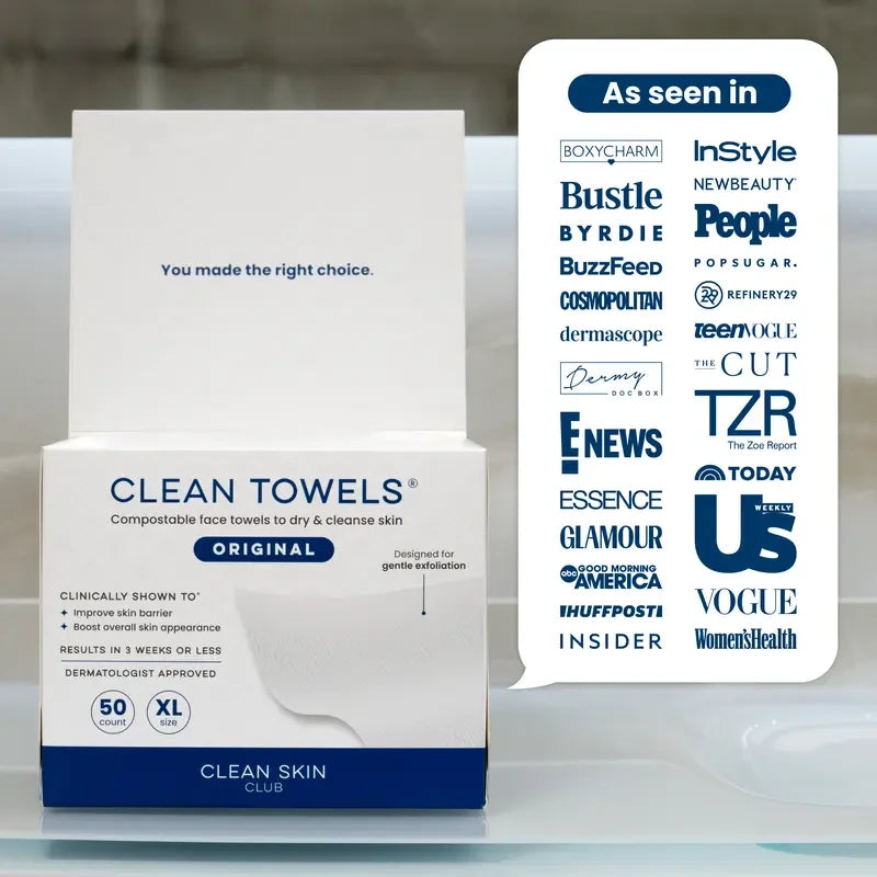 Ultra Soft Bio-Based Face Towel