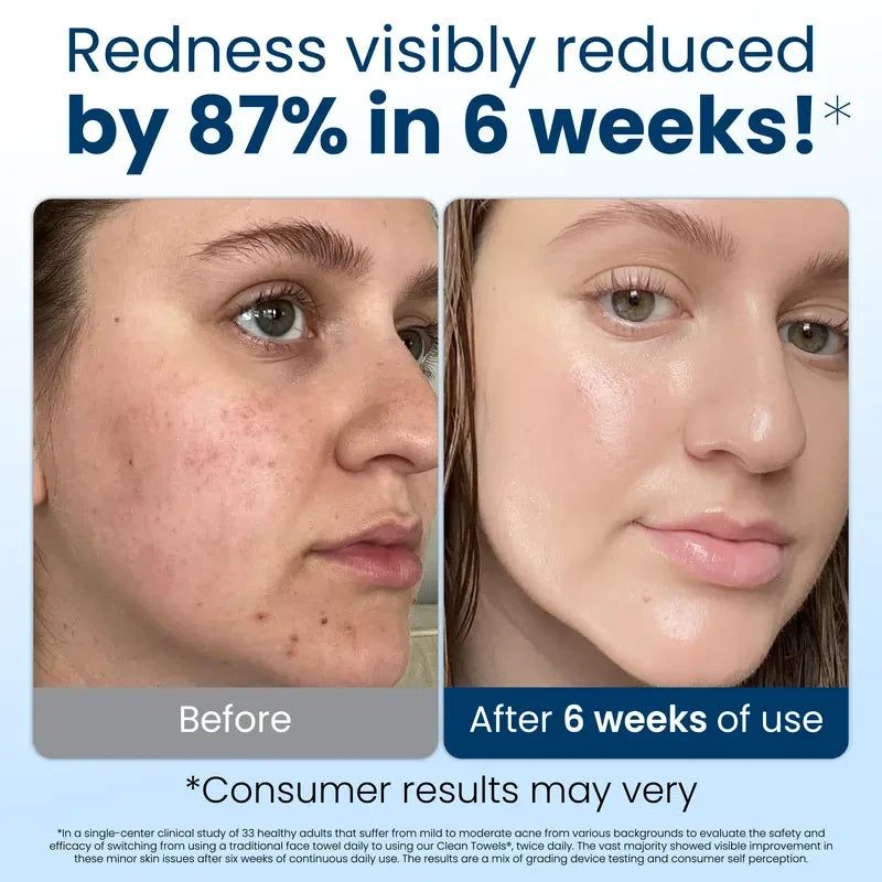 Ultra Soft Bio-Based Face Towel