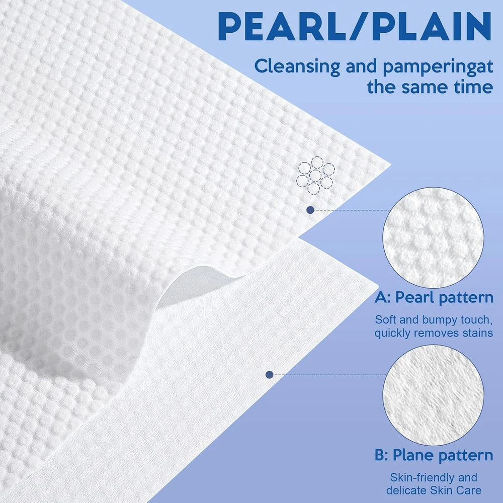 Disposable Cotton Face Towels